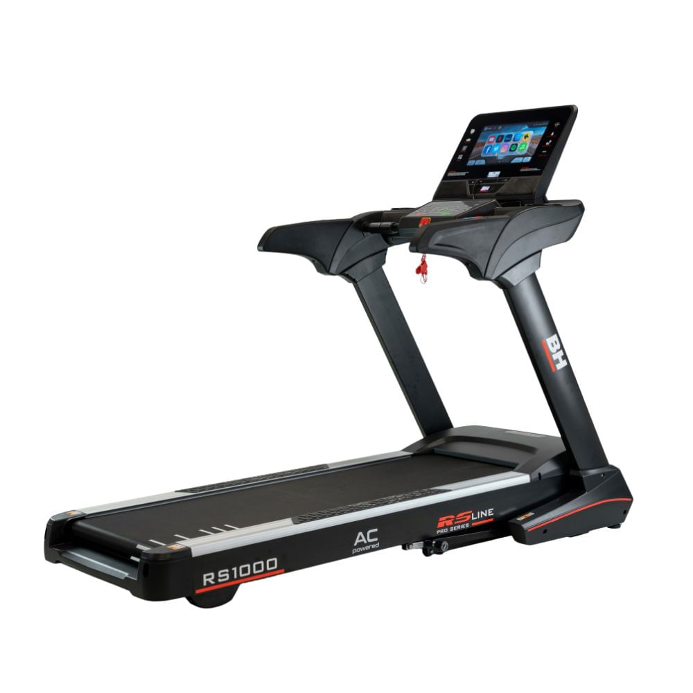 Trotadora BH RS1000 TFT, velocidad max. 12km, negro